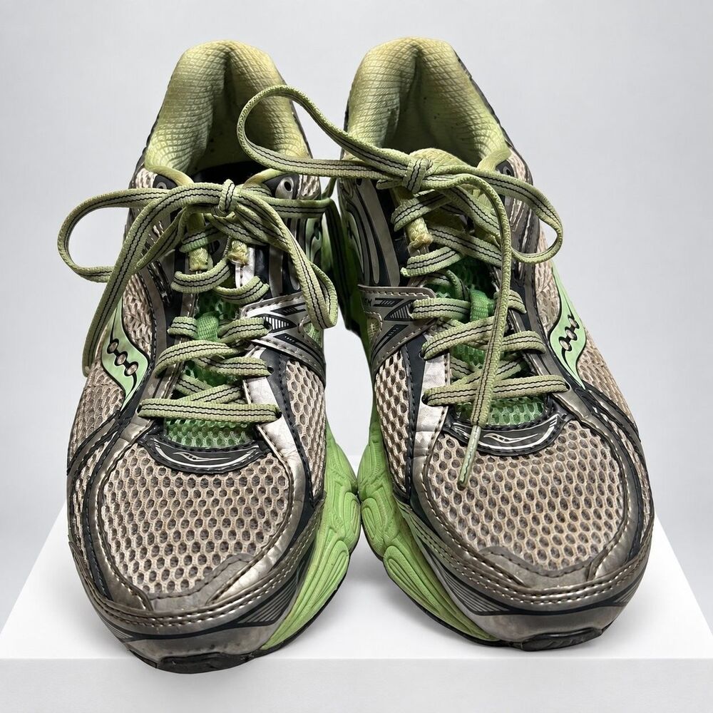 Saucony ProGrid Omni 11 Running Shoes Womens Size 7 Green 10155-4